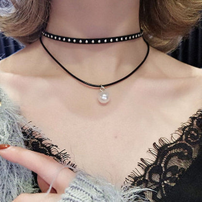 Funki Findz | Necklaces | Women's Black Goth Choker Necklace