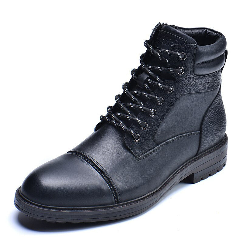 Funki Findz | Boots | Men's High Quality Leather Ankle Boots