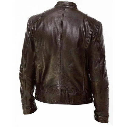 Funki Findz | Jackets | Men's Standing Collar Biker Jackets