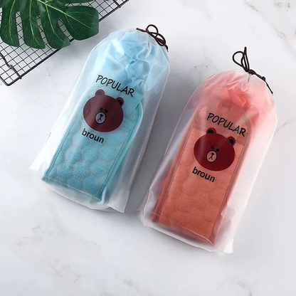 Funki Findz | Back Scrubber | Loofah Sponge Bath Brush Set 3Pc