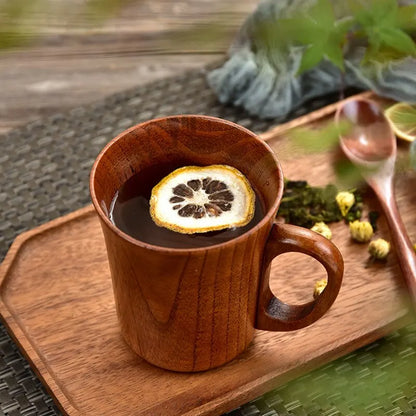 Funki Findz | Mugs | Natural Japanese Jujube Wood Cup Mug