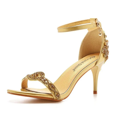 Funki Findz | Shoes | Women's Bridal Beaded Low Heel Sandals