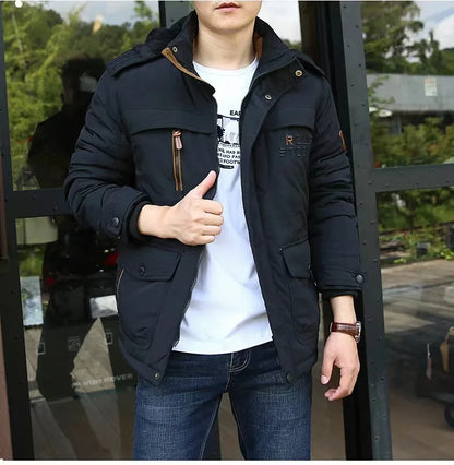Funki Findz | Jackets | Men's Winter Hooded Windbreaker Parka