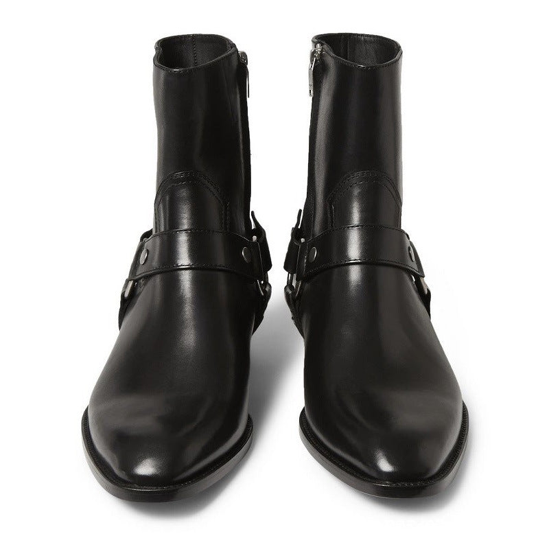 Funki Findz | Boots | Men's Vintage Chelsea Boots | Real Leather
