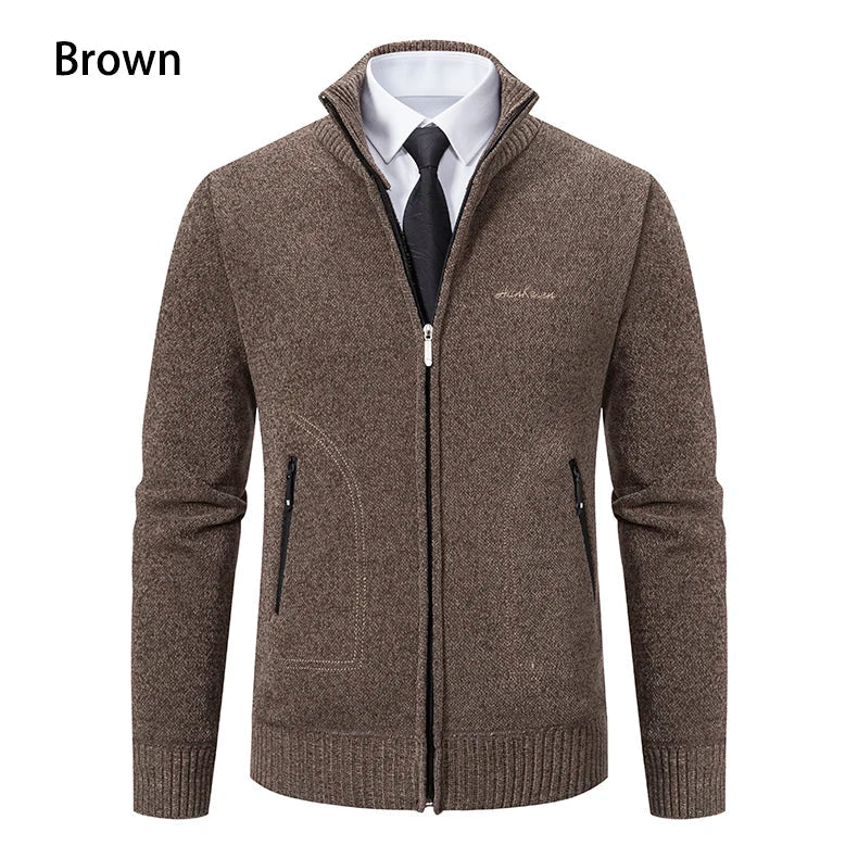 Funki Findz | Sweaters | Men's Casual Stand Up Collar Cardigans
