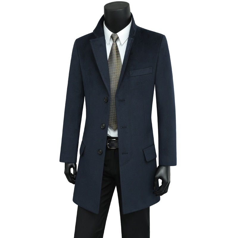 Funki Findz | Jackets | Men's Premium Wool Blend Tailored Coats