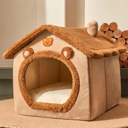 Funki Findz | Pet Beds | Dog Cat Foldable Pet House Washable