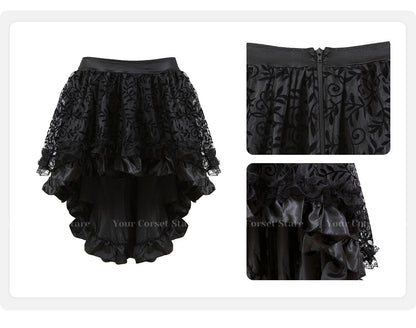 Funki Findz | Dresses | Women's Steampunk Top Corset Skirt Set