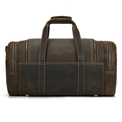 Funki Findz | Bags | Travel Bags | Men's Leather Overnight Bag