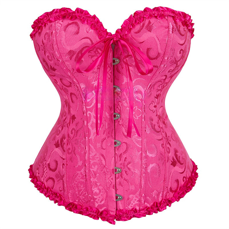 Funki Findz | Lingerie | Women's Pretty Overbust Corset | Bustier