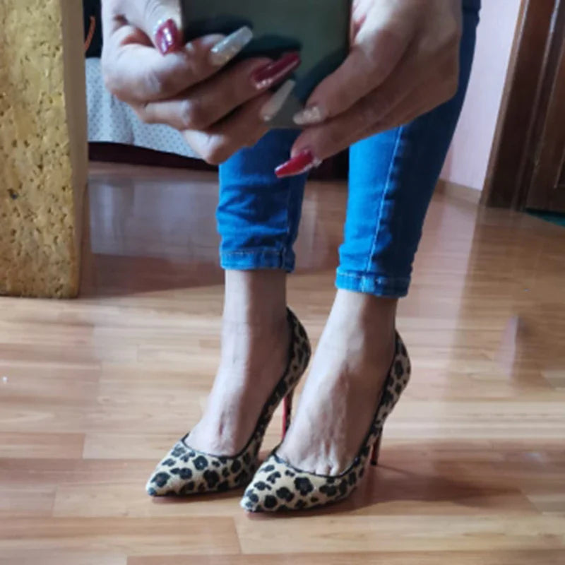 Funki Findz | Shoes | Women's Leopard Print High Heel Stilettos