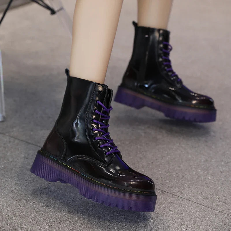 Funki Findz | Boots | Men's Women's 8-Hole Real Leather Boots