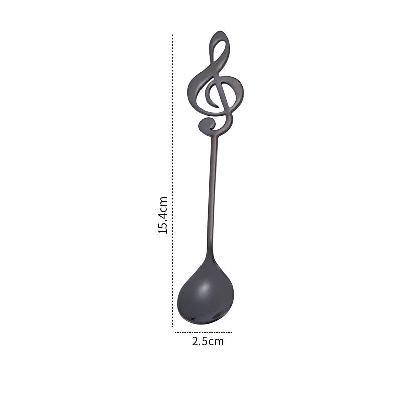 Funki Findz | Spoons | Musical Note Coffee Spoons | 1/3/5/10 Pcs
