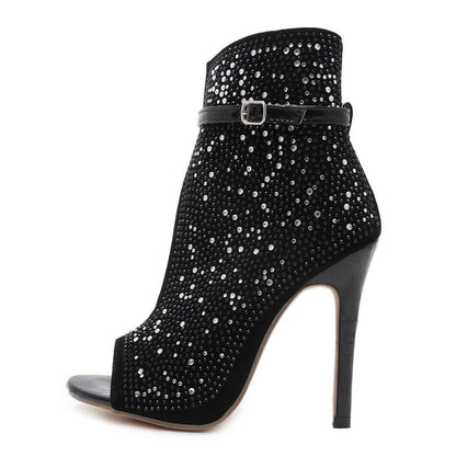 Funki Findz | Shoes | Women's Diamante Studded High Stilettos