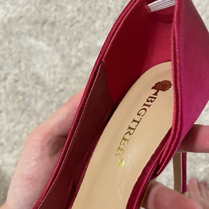 Funki Findz | Shoes | Women's Satin Wedding Party Stilettos