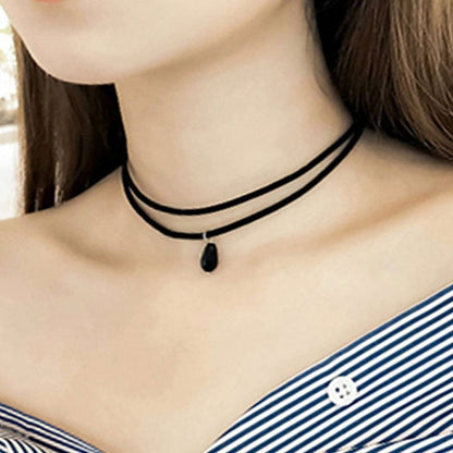 Funki Findz | Necklaces | Women's Black Goth Choker Necklace