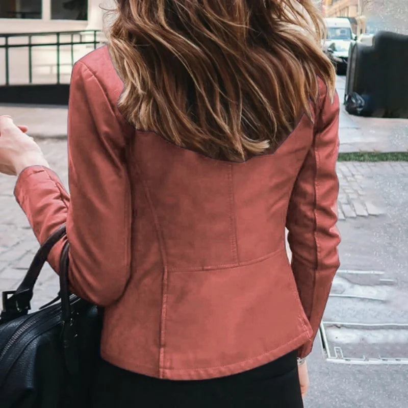 Funki Findz | Jackets | Women's Slim Fit Faux Leather Jackets