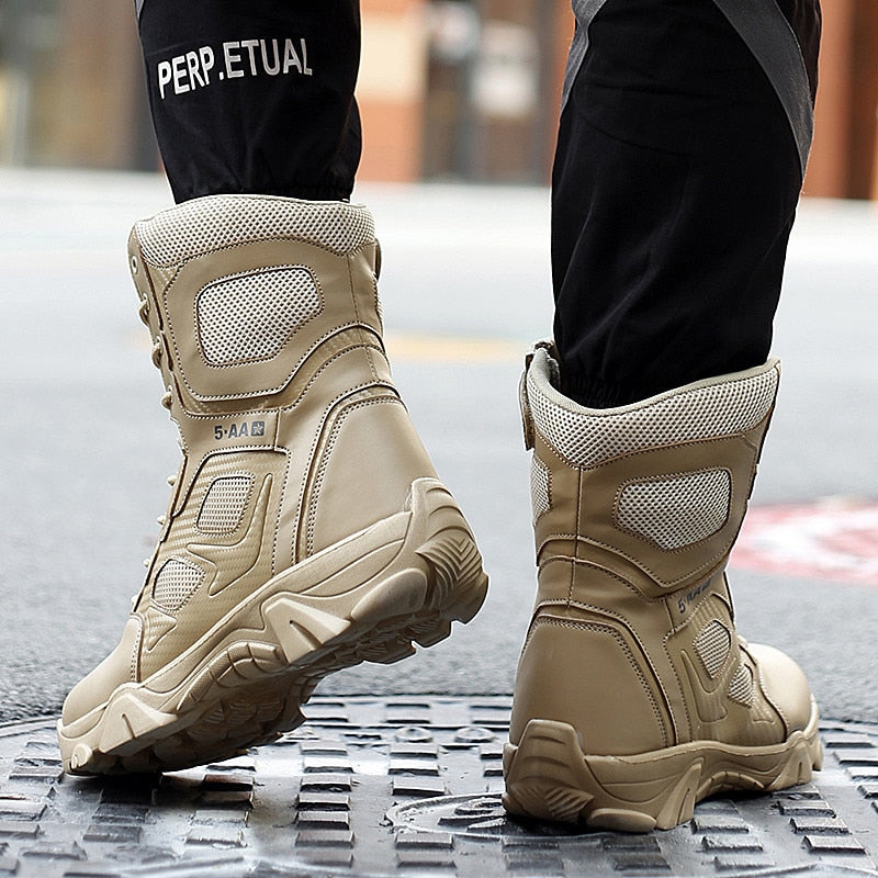 Funki Findz | Boots | Men's Tough Lace Up Hiking Desert Boots