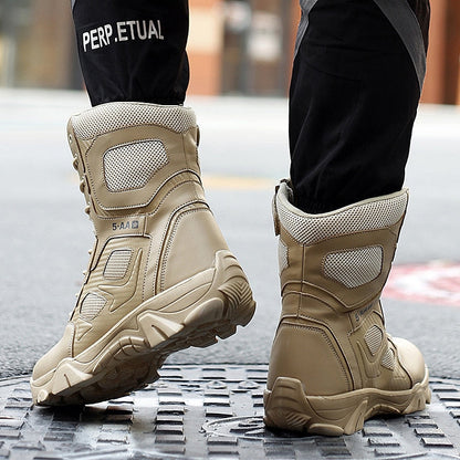 Funki Findz | Boots | Men's Tough Lace Up Hiking Desert Boots