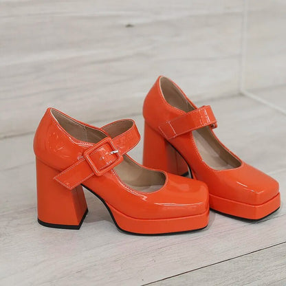 Funki Findz | Shoes | Women's Gothic Mary Jane Patent Heels