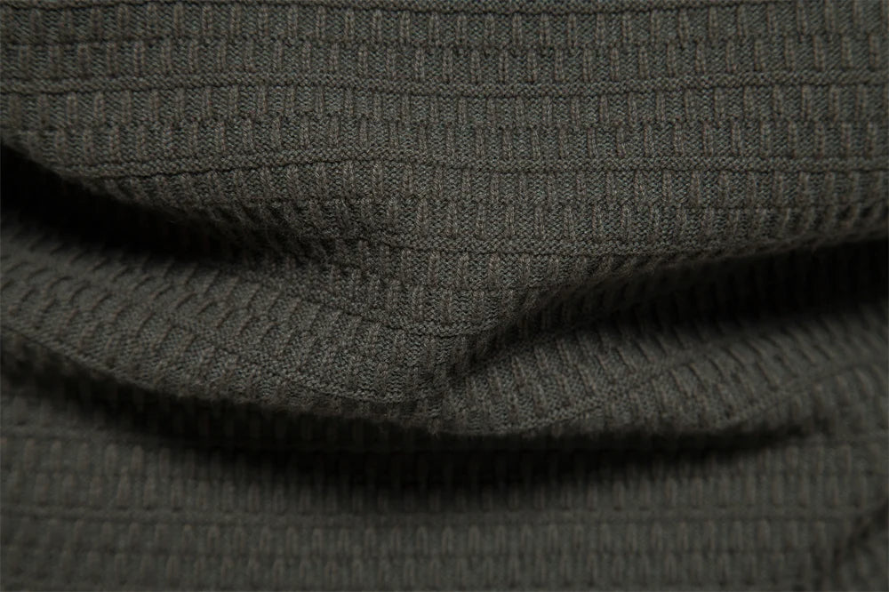 Funki Findz | Sweaters | Men's Mock Neck Button Knit Cardigan