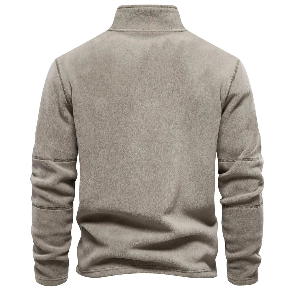 Funki Findz | Sweaters | Men's Warm Mock Neck Fleece Pullover