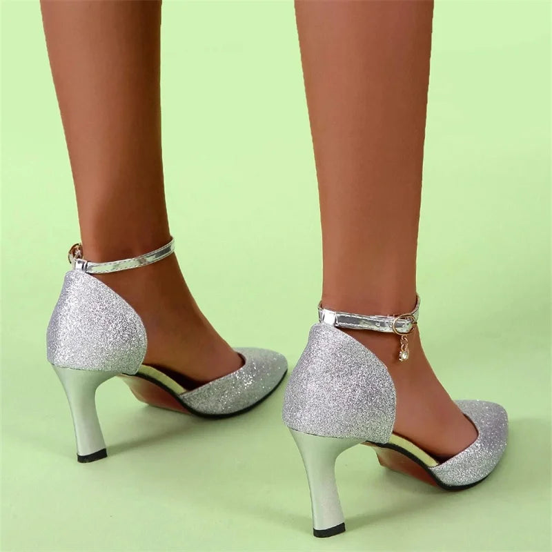 Funki Findz | Shoes | Women's Gold Silver Rose Glitter Shoes