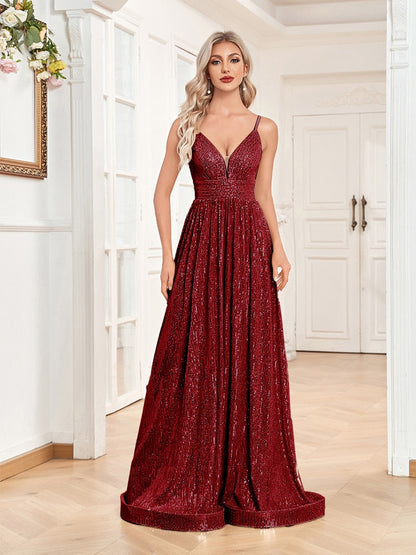 Funki Findz | Dresses | Women's Luxury Strappy Evening Dress