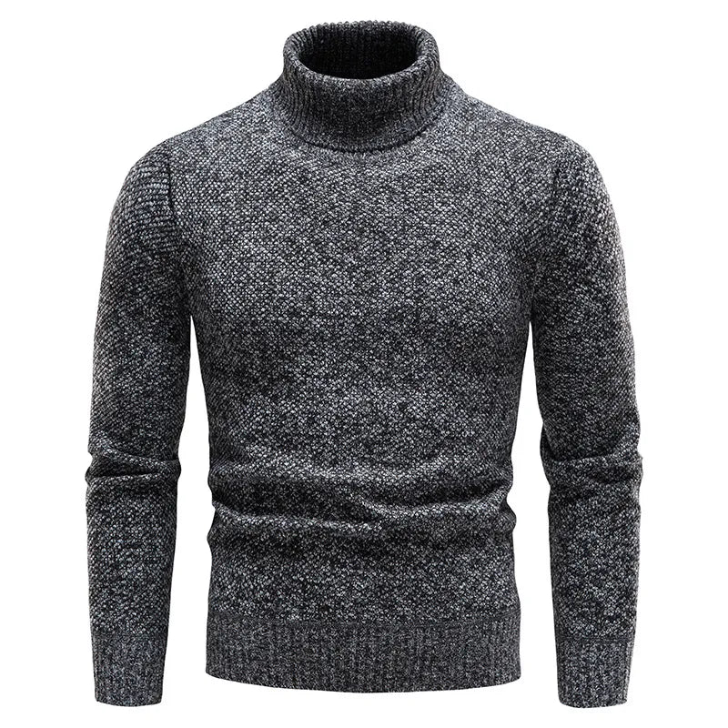 Funki Findz | Sweaters | Men's Winter Knitted Turtleneck Pullover