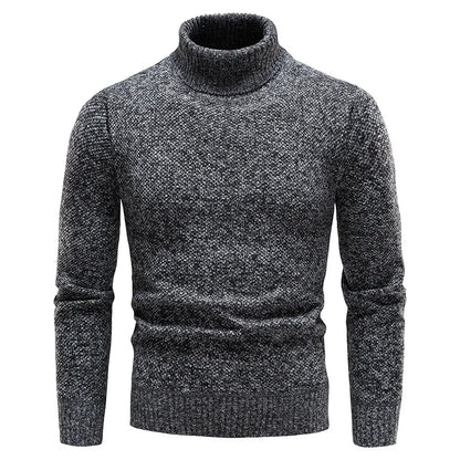 Funki Findz | Sweaters | Men's Winter Knitted Turtleneck Pullover