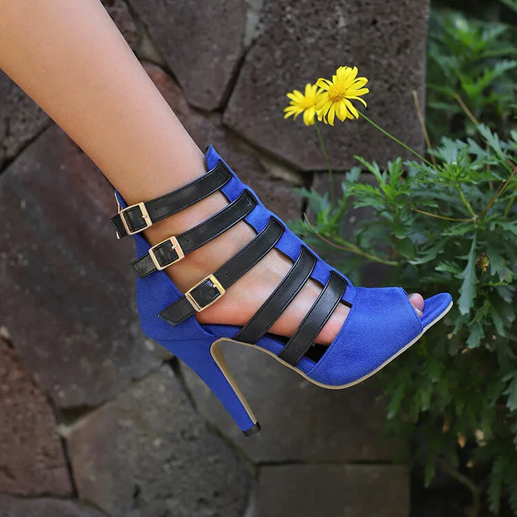 Funki Findz | Shoes | Women's Spike Heel Gladiator Sandals
