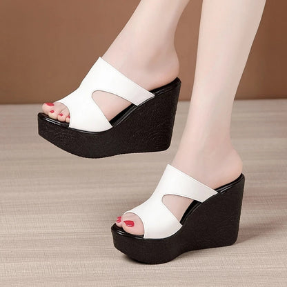 Funki Findz | Shoes | Women's High Heel Gothic Wedge Sandals
