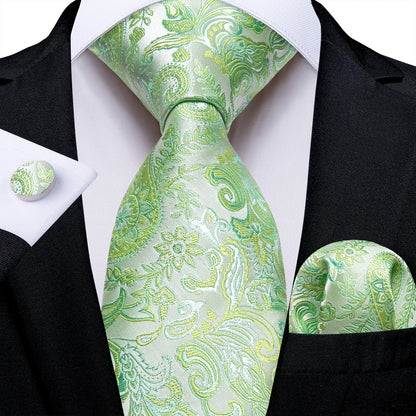 Funki Findz | Neckties | Men's 3Pcs Paisley Wedding Tie Sets