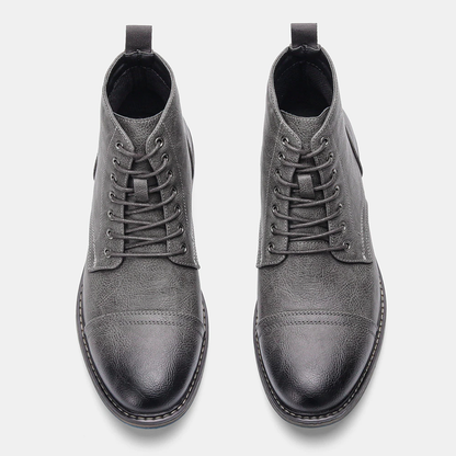Funki Findz | Boots | Men's Faux Leather Smart Dress Boots