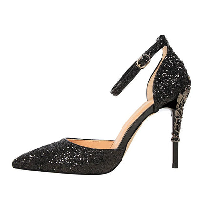 Funki Findz | Shoes | Women's Elegant Party Glitter Sandals