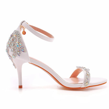 Funki Findz | Shoes | Women's Sweet Low Heel Beaded Sandals