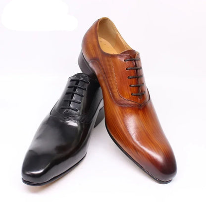 Funki Findz | Shoes | Men's Luxury Oxford Genuine Leather Shoe
