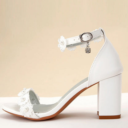Funki Findz | Shoes | Women's Pretty Flower Wedding Sandals