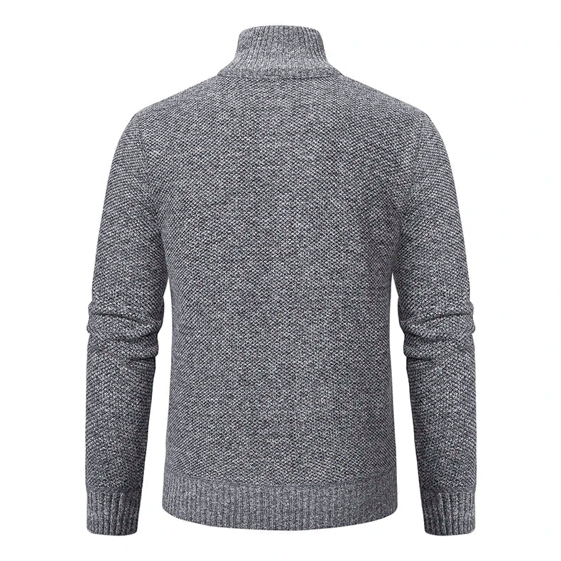Funki Findz | Sweaters | Men's Casual Stand Collar Zip Pullovers