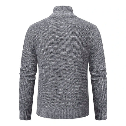 Funki Findz | Sweaters | Men's Casual Stand Collar Zip Pullovers