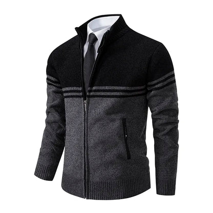 Funki Findz | Sweaters | Men's Slim Mock Neck Zip Up Cardigans