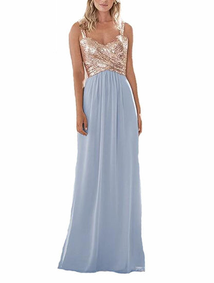 Funki Findz | Dresses | Women's Sequin Prom Bridesmaid Dress