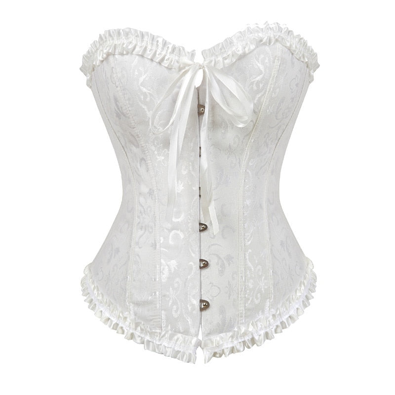Funki Findz | Lingerie | Women's Pretty Overbust Corset | Bustier