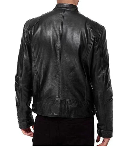 Funki Findz | Jackets | Men's Standing Collar Biker Jackets