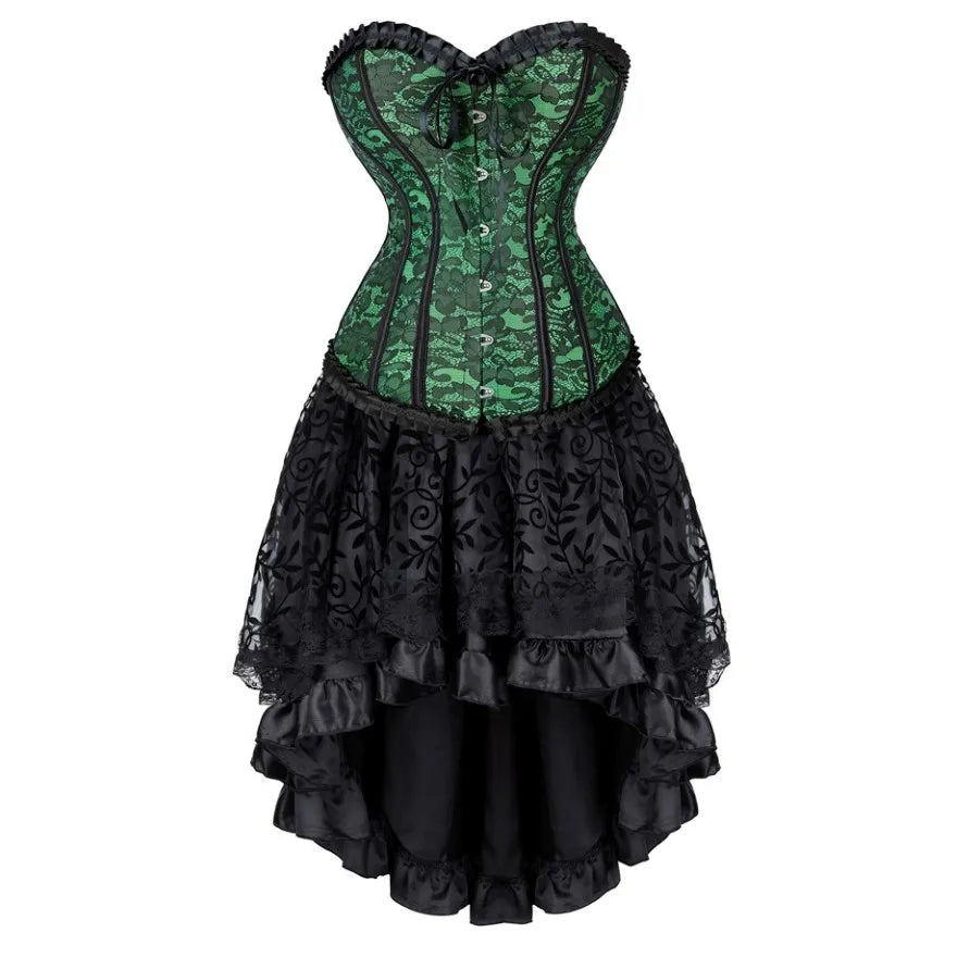 Funki Findz | Dresses | Women's Victorian Gothic Corset Dress