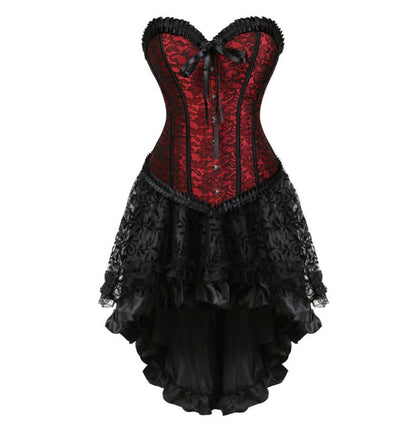 Funki Findz | Dresses | Women's Victorian Gothic Corset Skirt Set