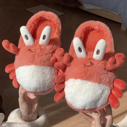 Funki Findz | Shoes | Women's Cute Crab Winter Soft Slippers