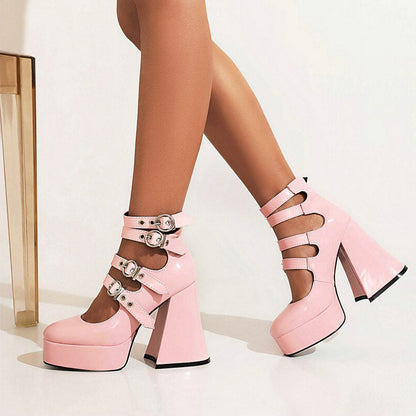 Funki Findz | Shoes | Women's Gothic Punk Mary Jane Platforms