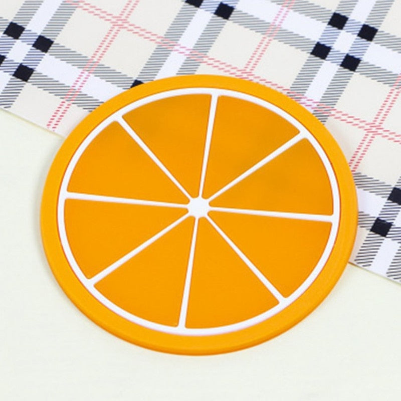 Funki Findz | Coasters | Fruit Design Drink Mats 6 | 7 Pcs Sets