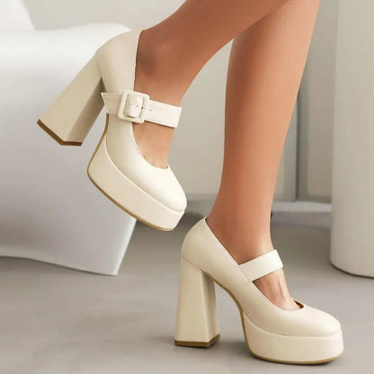 Funki Findz | Shoes | Women's Mary Jane Platform High Heels